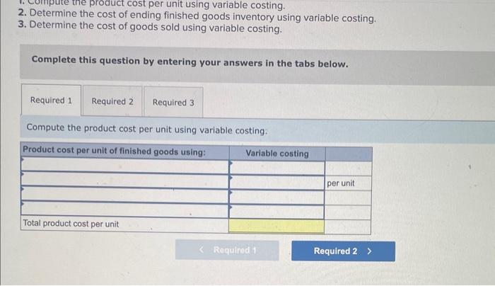 information applies to the questions displayed below.] Trio Company reports the following
