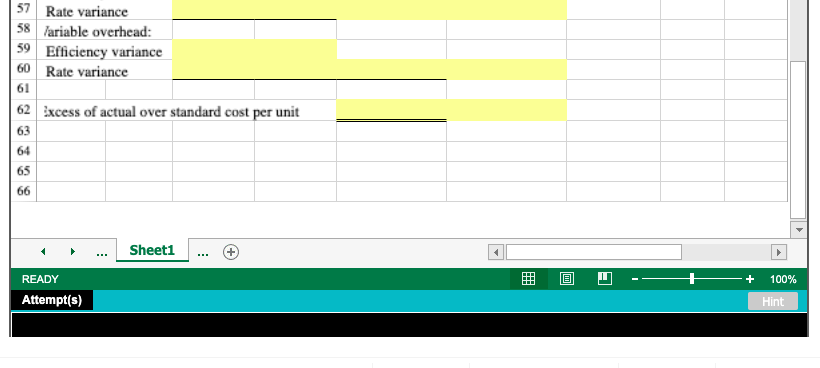 and explain their significance. 3. Compute the variable manufacturing overhead rate and