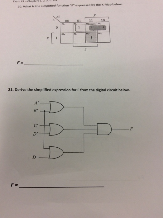  Exam #1-Chapters 1 , 2, 3, to 4.4 -Map below 20.