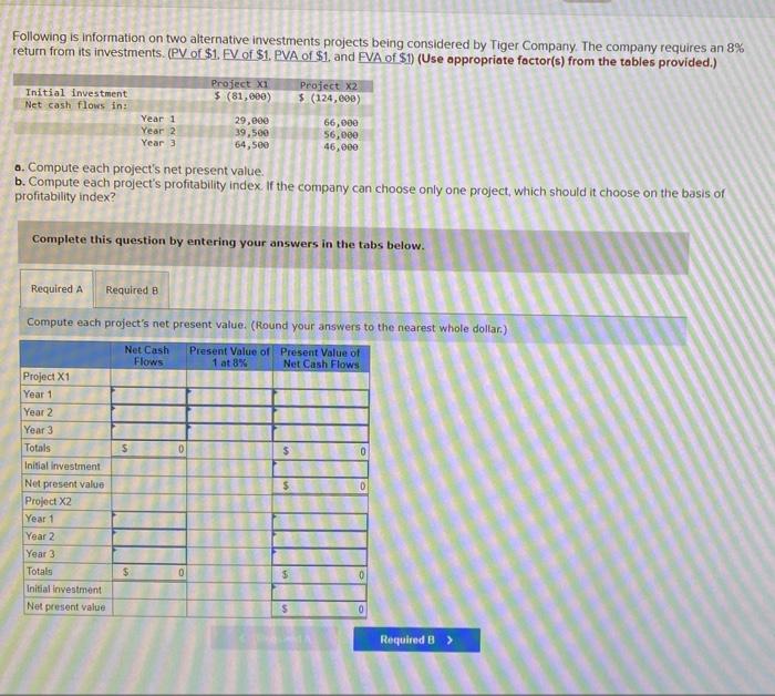 please Explain with steps part 1 part 2 Following is Information on