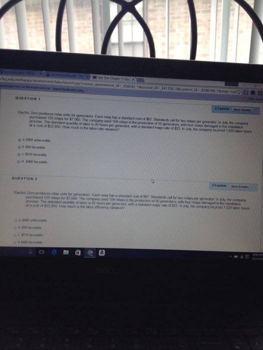  Electric Zero produces relay units for generators. Each relay has a