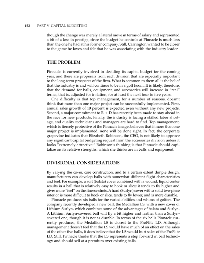 to the analysis. 1. The relevant time horizon is six years. 2.