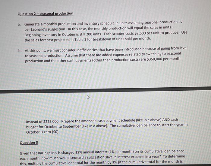 from October 1 to September 30. "Not a bad year, on the