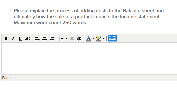 Please give several examples of each type of cost. Maximum word count