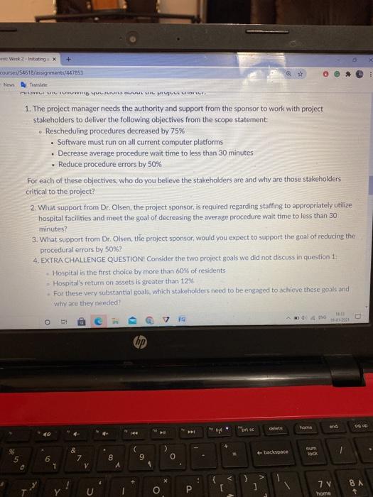 the hospital, including the new cancer ward. The goal of the project