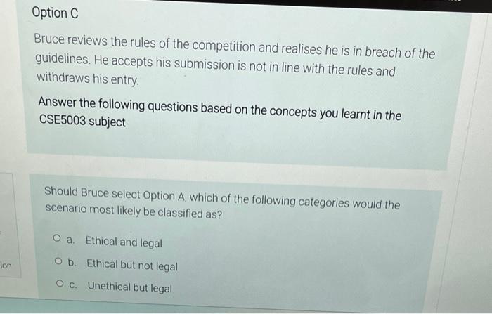 has been working at a large tech solutions company. Recently, the company