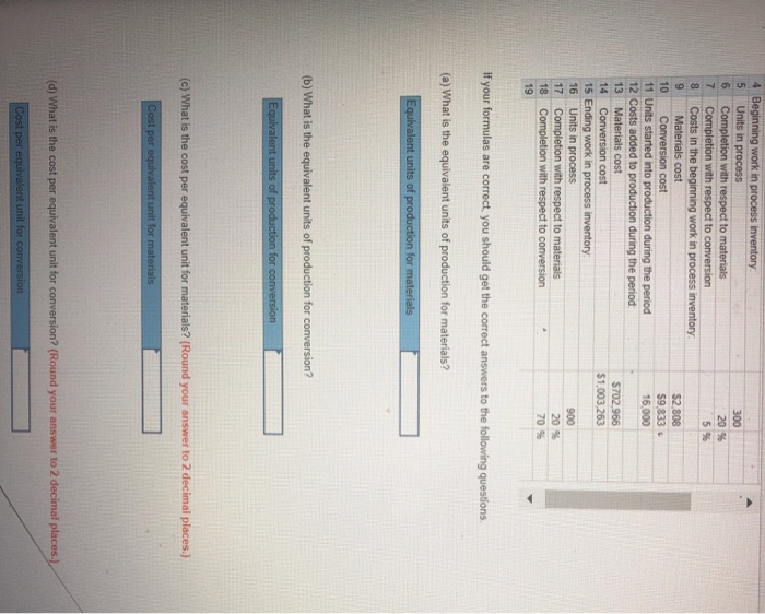  Change the percentage completion with respect to conversion for the beginning