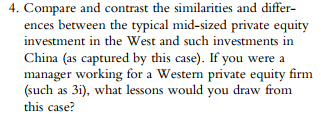 Compare and contrast the similarities and differences between the typical mid-sized