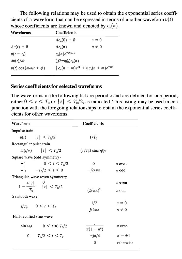 the first n nonzero terms of trigonometric Fourier series. Write a matlab