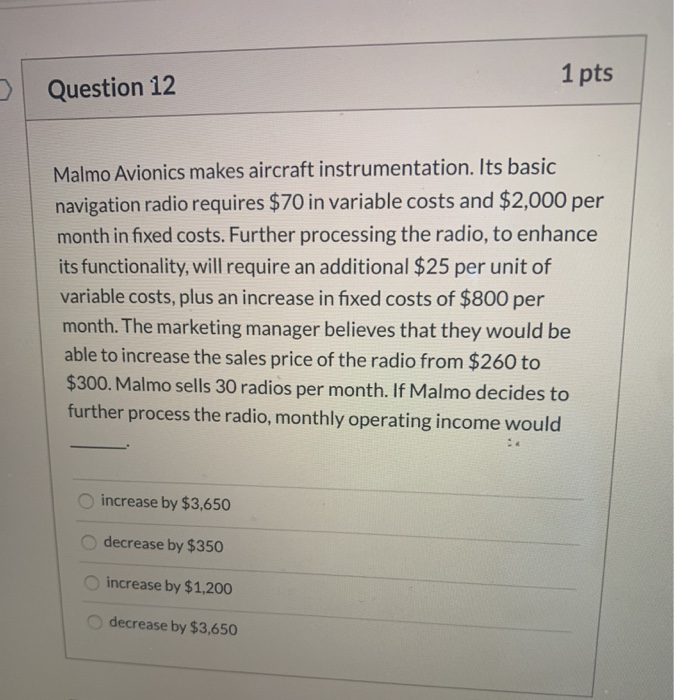 of lamps-a Bedford Lamp and a Lowell Lamp. The following per unit