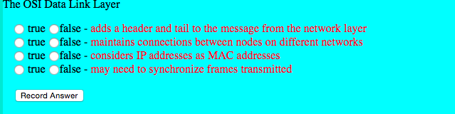  The OSI Data Link Layer true true true true false -