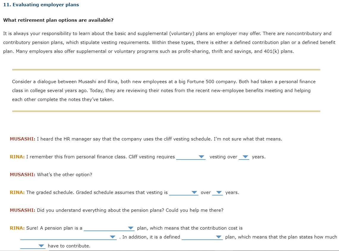 DROP DOWN OPTIONS FROM TOP TO BOTTOM: 1.) gradual / full 2