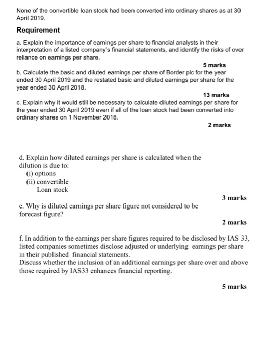 Border plonas me following share capital and loan stock in se on