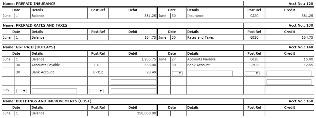 Payable GST Collected PAYG Withholding Payable Superannuation Payable 7,271.02 200.00 7,549.00 2,501.69