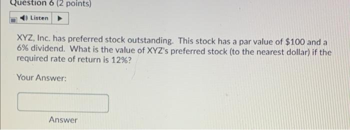 annual rate of 5%. What is the expected rate of return on