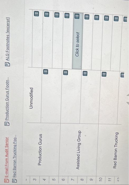 complete all parts of this task. For each company, review the exhibits.