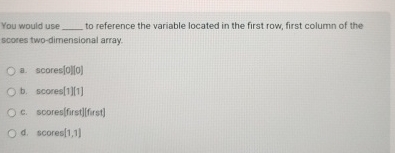  You would use to reference the variable located in the first