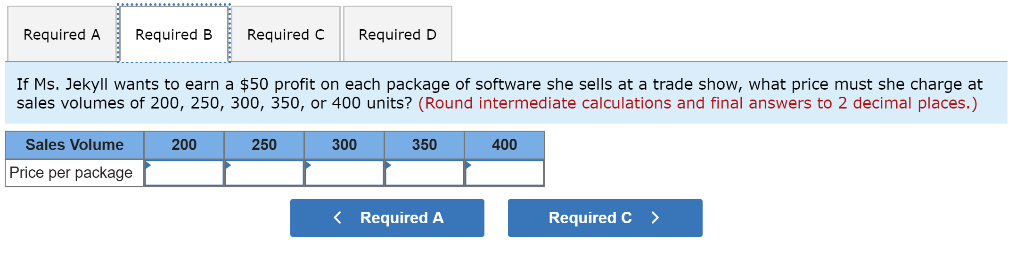 company for $210 each. Booth space at the convention hall costs $8,400