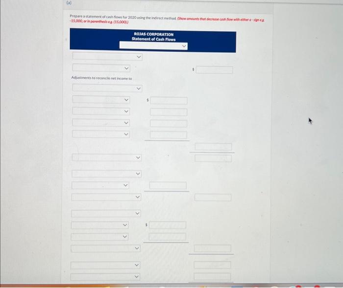 paid were $18,600. 2. No noncash investing and financing activities occurred during
