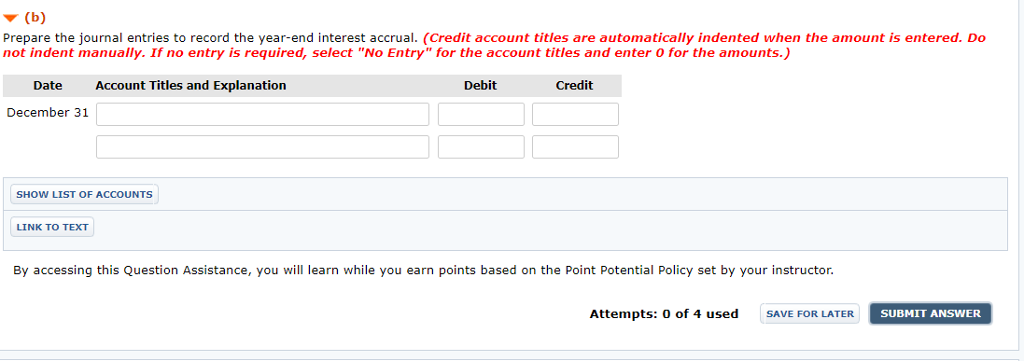 Inc. purchased equipment costing $111,500 paying down cash of $82,700 and signing