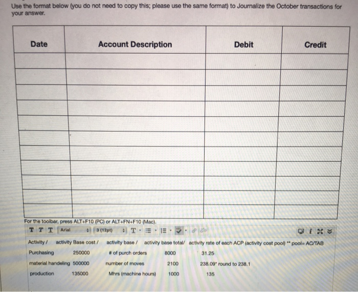  Use the format below you do not need to copy this;