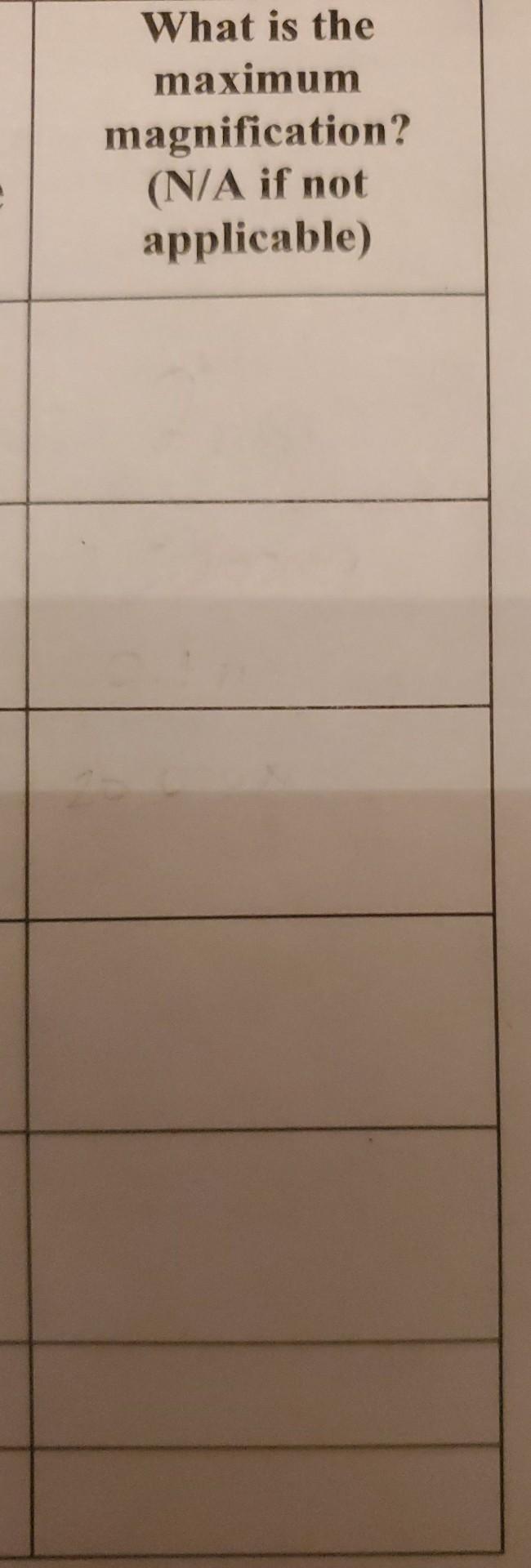 Electron Microscopy Secondary Electron Microscopy Optical Microscopy Bremsstrahlung x-ray What is the