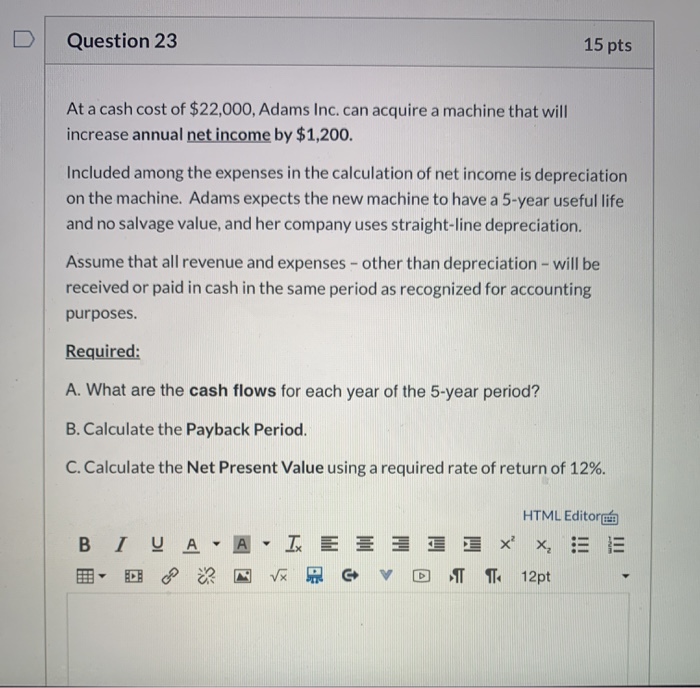  Please show work for the both problem. Thank you!! Question 23