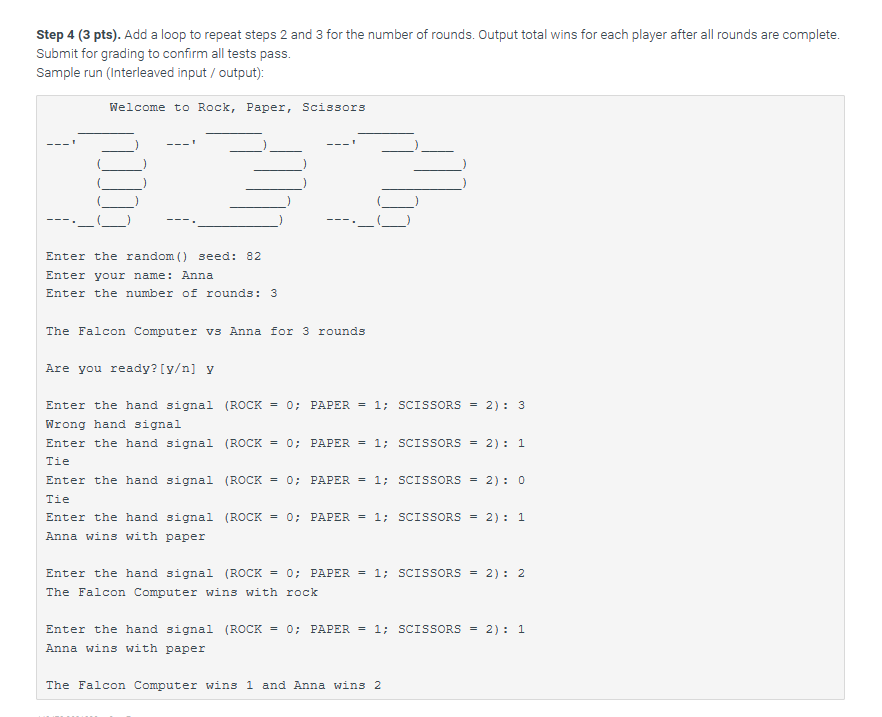 of Rock, Paper, Scissors. Two players make one of three hand signals