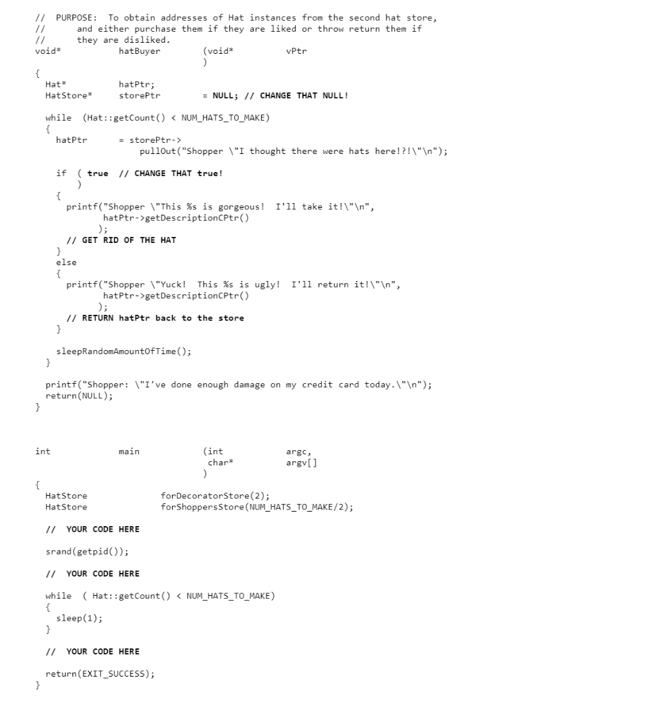 its fanciness. One shopper prefers hats with fanciness of 0 or more