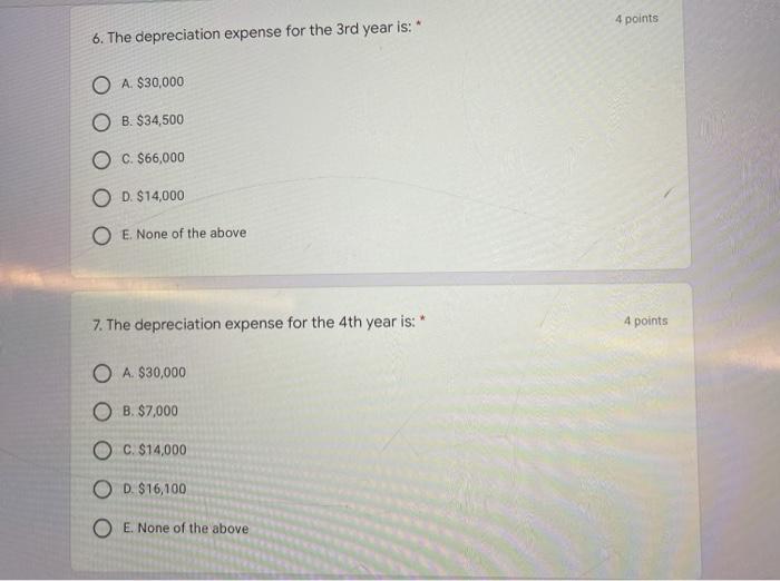 the equipment: -Equipment's price: $180,000 - Shipping: $20,000 Payment to find a