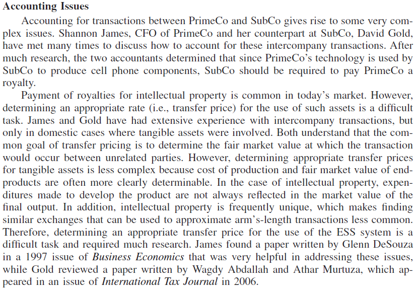 What are the different methods of transfer pricing acceptable for royalty arrangements?