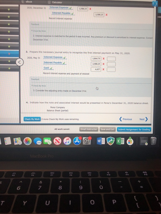 Note Perez Company borrowed $51,000 from the First National Bank paid annually