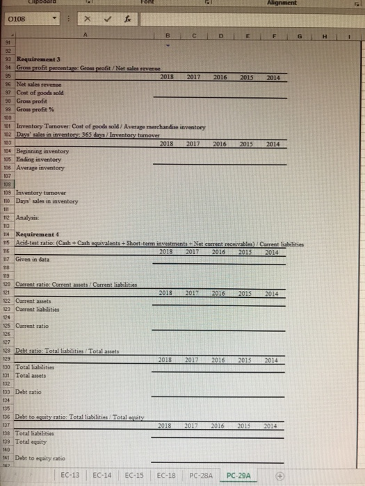 report, ABC Athletic Supply, Inc. includes the following five-year financial summary 4