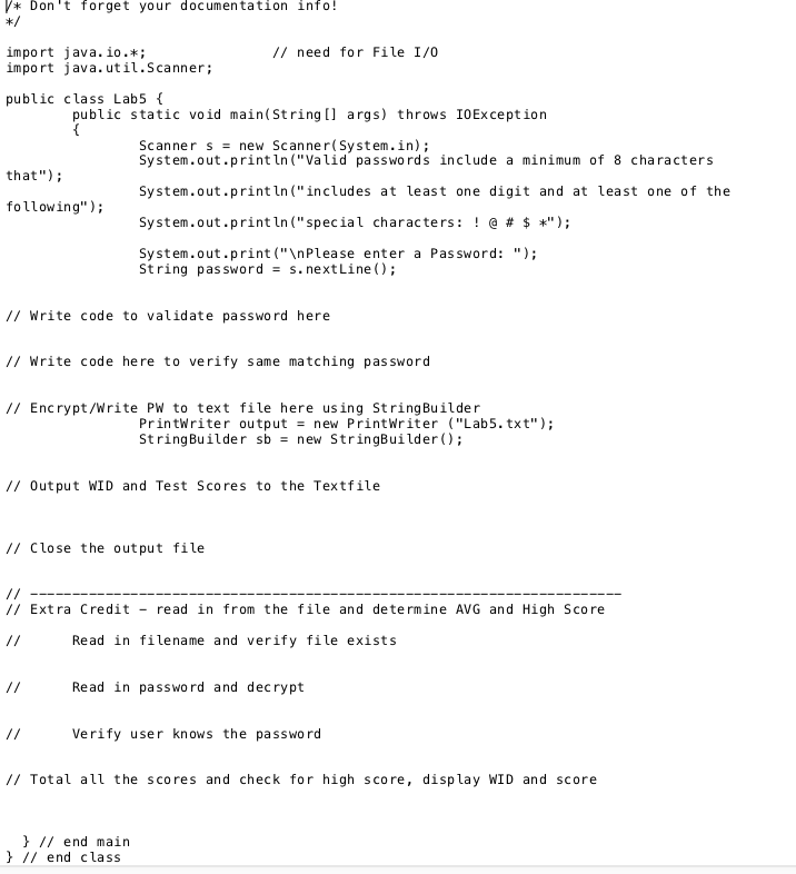 Once you have the file saved, open the file. From scratch, create