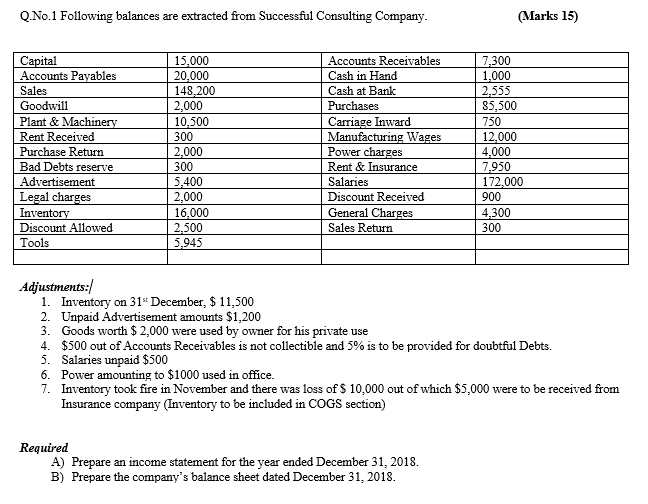  This is the only Information that i have (given by teacher)