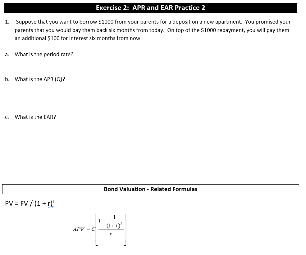 Please show your work on how you got the answer. Bonds Practice: