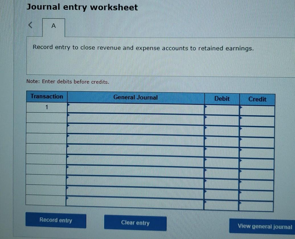 (6 of them) adjusted trial balance income statement retained earnings balance sheet