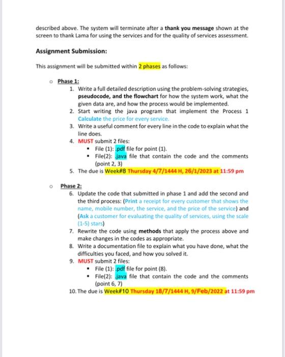 system for a dental clinic. The clinic provides many services such as: