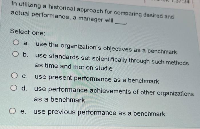 work responsibilities O e. work outputs An example of clan control in
