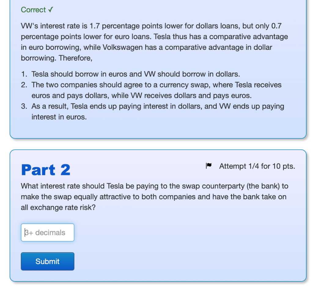 wants to borrow an equivalent amount in euros. The companies have been