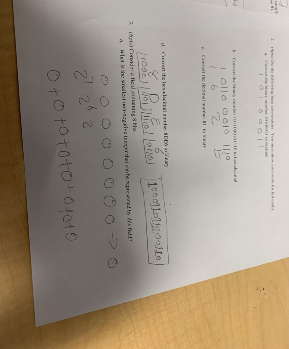 can some help me do number 2 and 3 i got coufsed