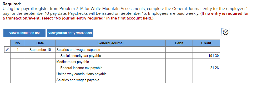Mountain Assessments in Laconia, New Hampshire. The standard workweek is 40 hours.