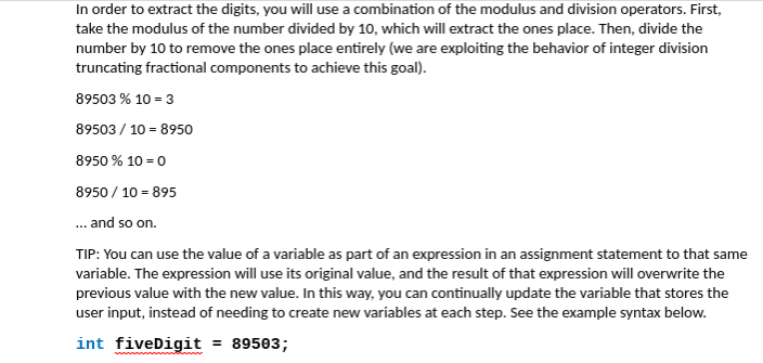 main( void ) { float dailyMiles; // float variable for storing the