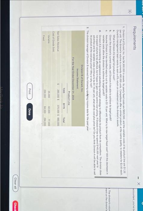 manaper of Divisien is? Kre7n or ss unts of GSbas per machine