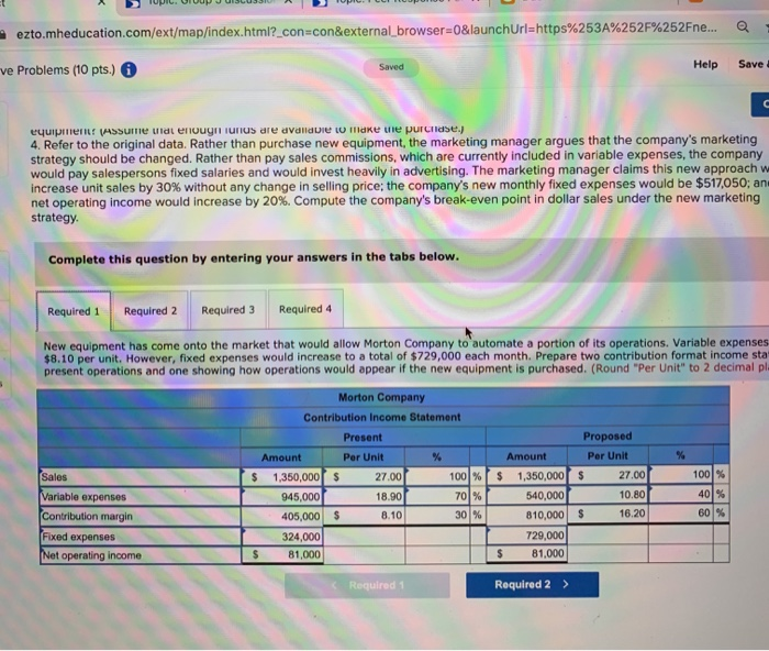 Solved: In what way is a C Due To Erratic Sales Of