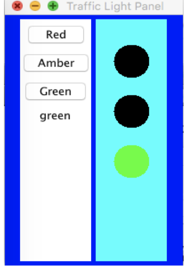 lab task is: My code: import java.awt.*; import java.awt.event.*; import javax.swing.*; public