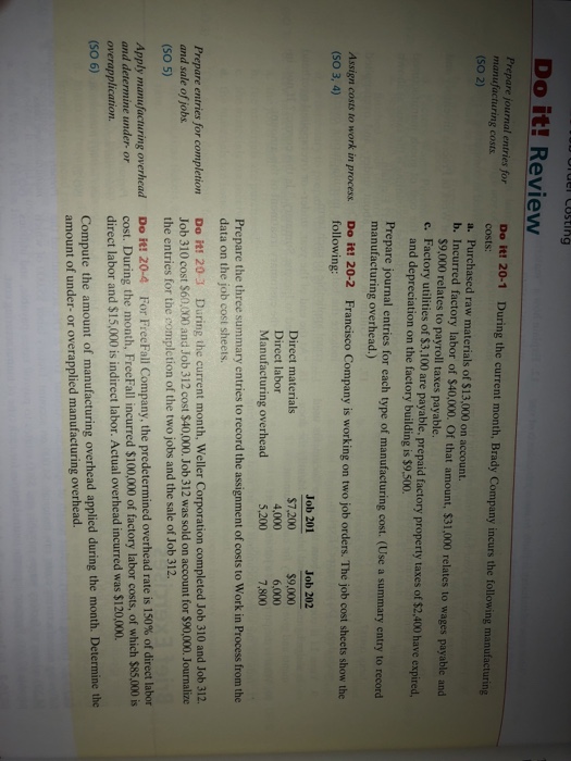  DO IT 20-1 ,20-2 ,20-3 , 20-4 9 Do it! Review