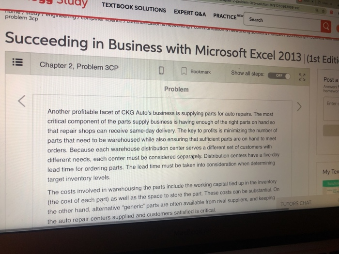  5 Stud TEXTBOOK SOLUTIONS EXPERT Q&A PRACTIESearch 781 problem 3cp Succeeding
