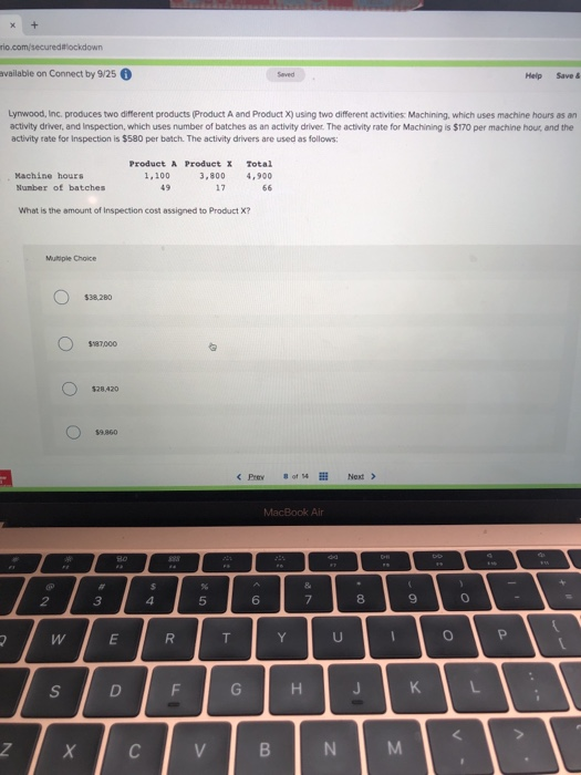  rio.com/secureditlockdown available on Connect by 9/25 Saved Help Save & Lynwood,