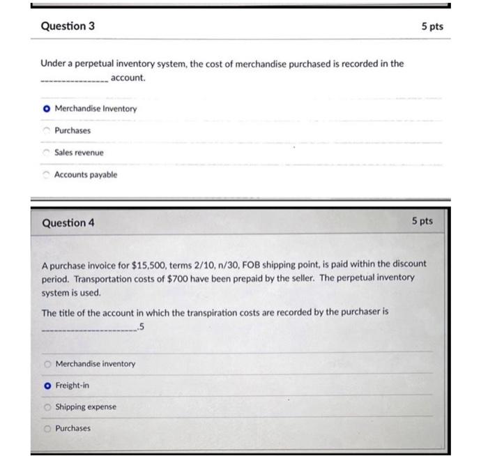 for doubtful accounts appears on the income statement under expenses. O True